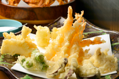 あつあつ天ぷらコーナー