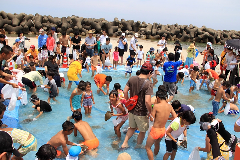 皆生温泉海水浴場 海開き 夏のイベント情報 皆生グランドホテル 天水 鳥取 米子 皆生温泉